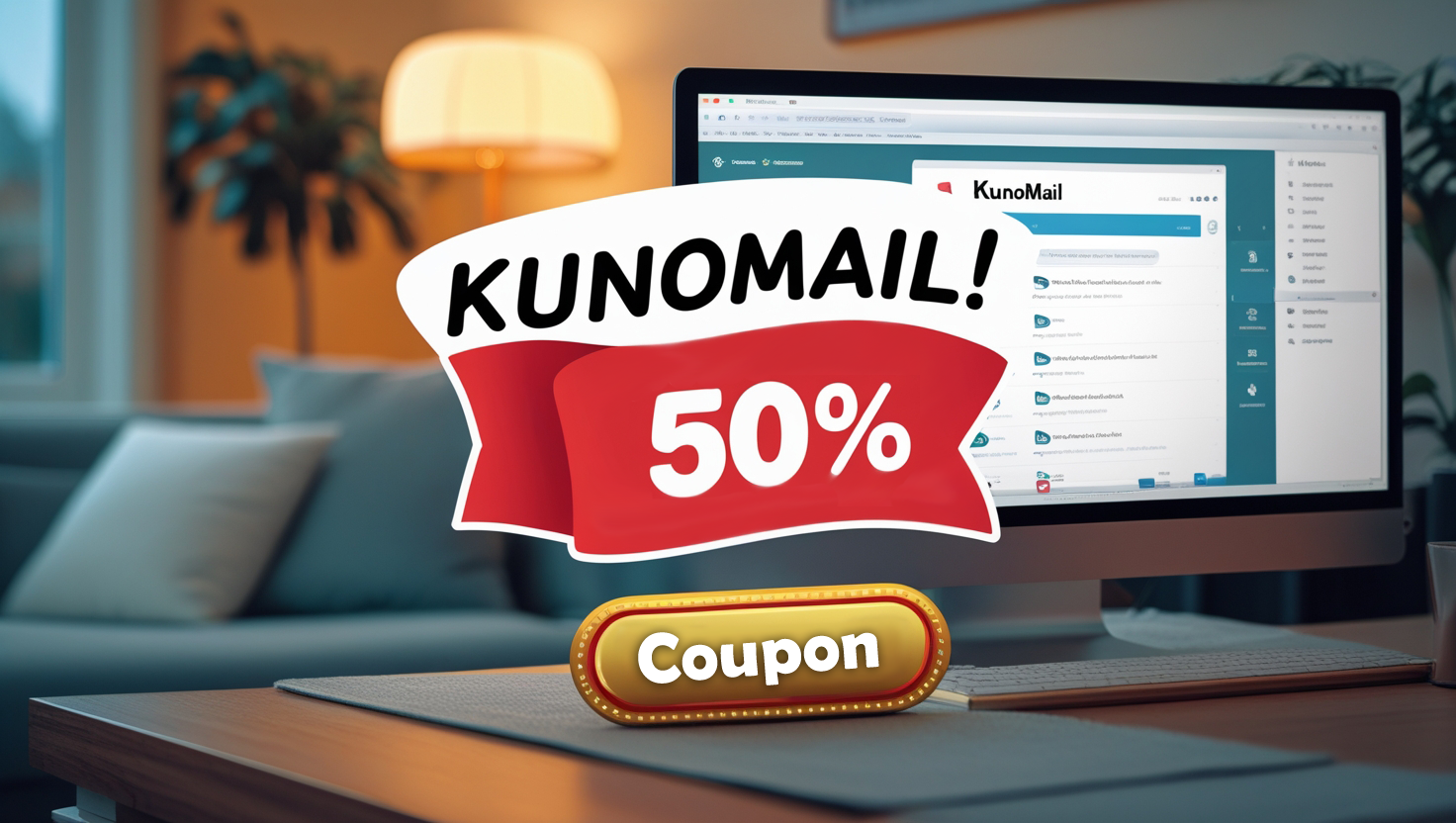 Continue to the KUNOMAILShop and redeem the voucher code now