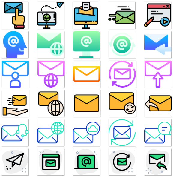 KUNOMAIL - 60 IconSet