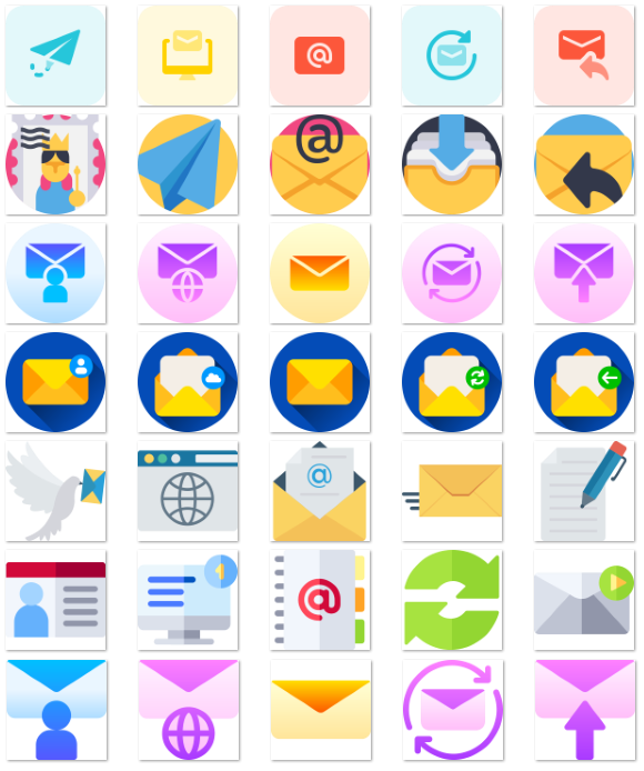 KUNOMAIL - IconSet