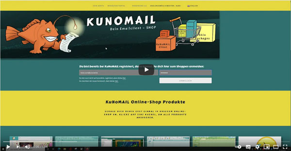 KUNOMAIL - delete Activation