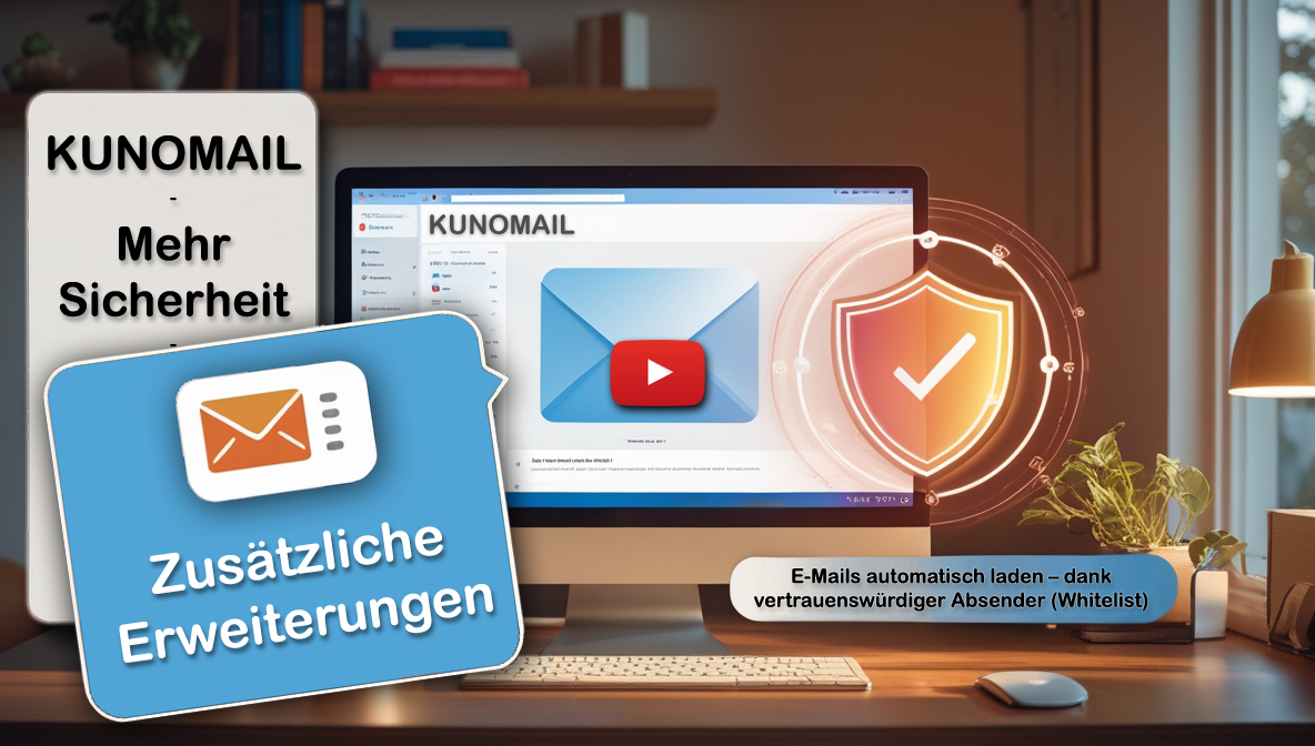 KUNOMAIL auf YouTube
