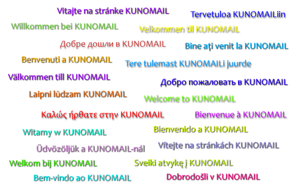 KUNOMAIL - 22 Languages, Standard Account & Groups (Tutorial)