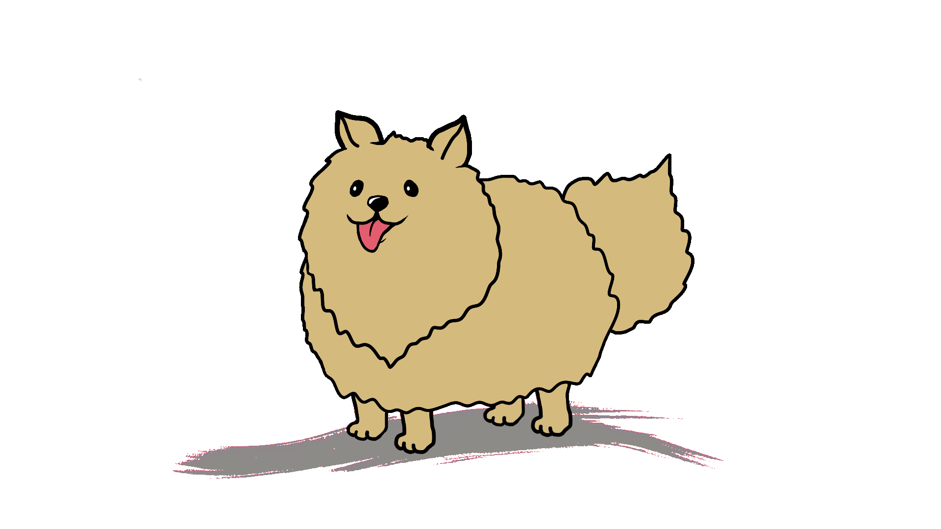 KuNoMail - Fluffy Dog Jump