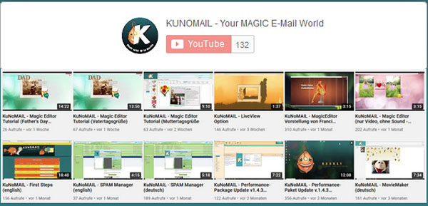 Subscribe KUNOMAIL YouTube channel